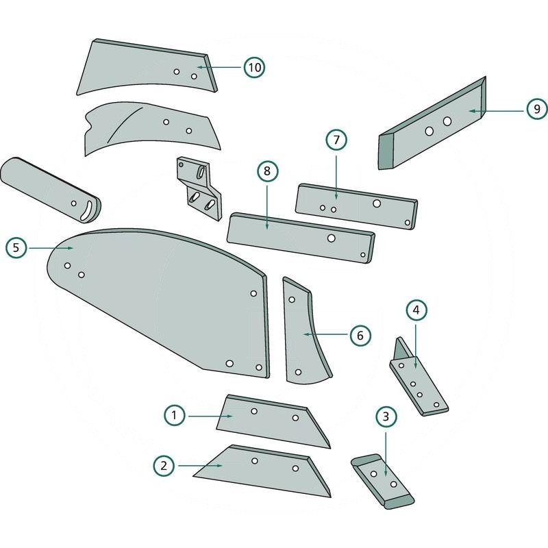 Mouldboard rear part | 85262 | zdjęcie nr 2